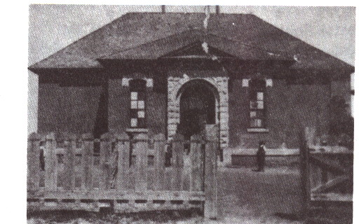 Benson red brick school